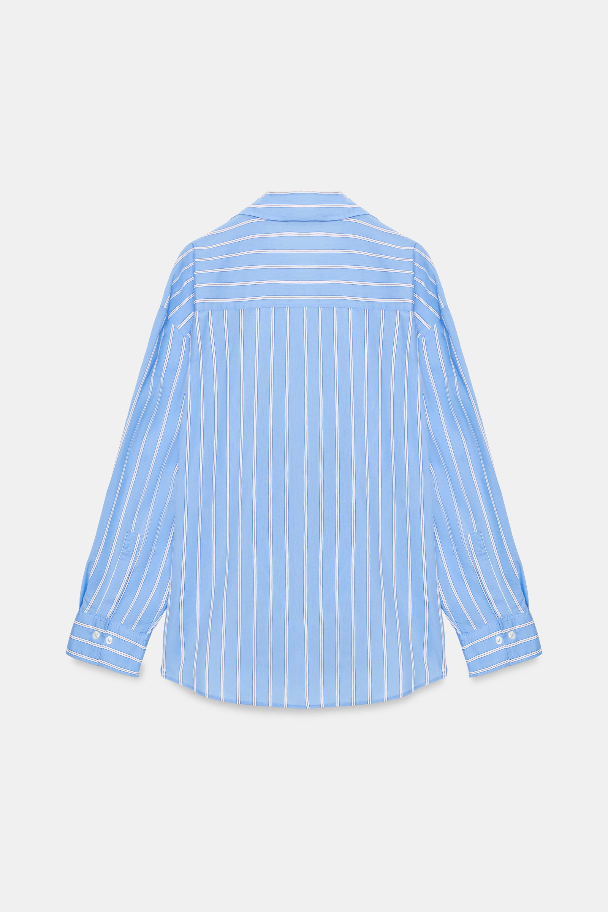 Zara BASIC POPLIN SHIRT — фото 6