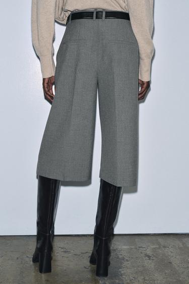 ZW COLLECTION LONG BERMUDA SHORTS - Grey marl by Zara - Image 2