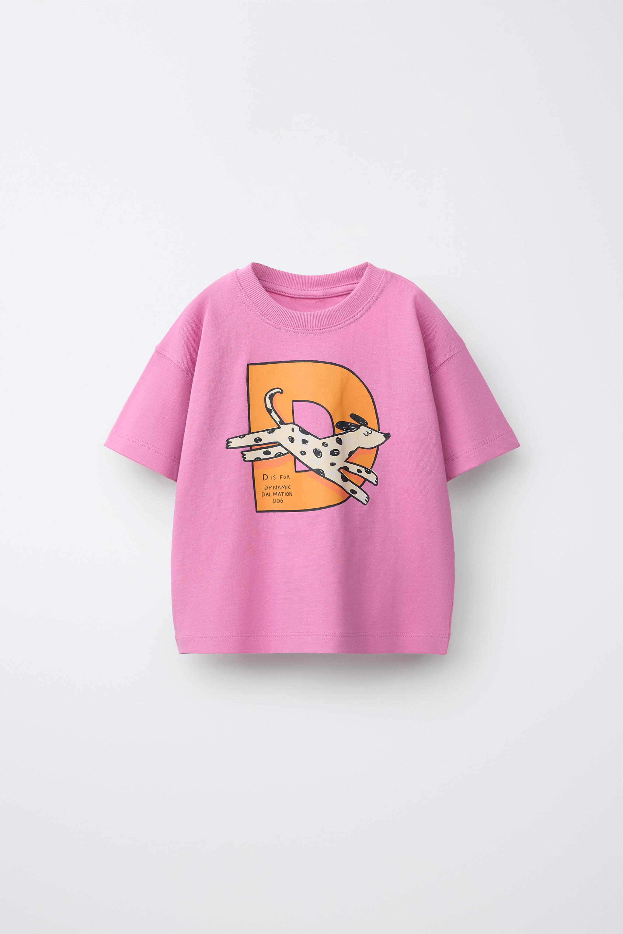 ANIMAL PRINT T-SHIRT — Pink / Lilac