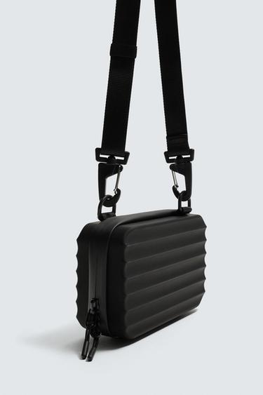 RIGID CROSSBODY BAG - Black by Zara - Image 5