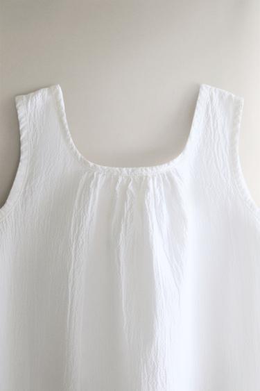 CHEMISE DE NUIT ENFANT UNIE - Blanc cassé de Zara - Image 3