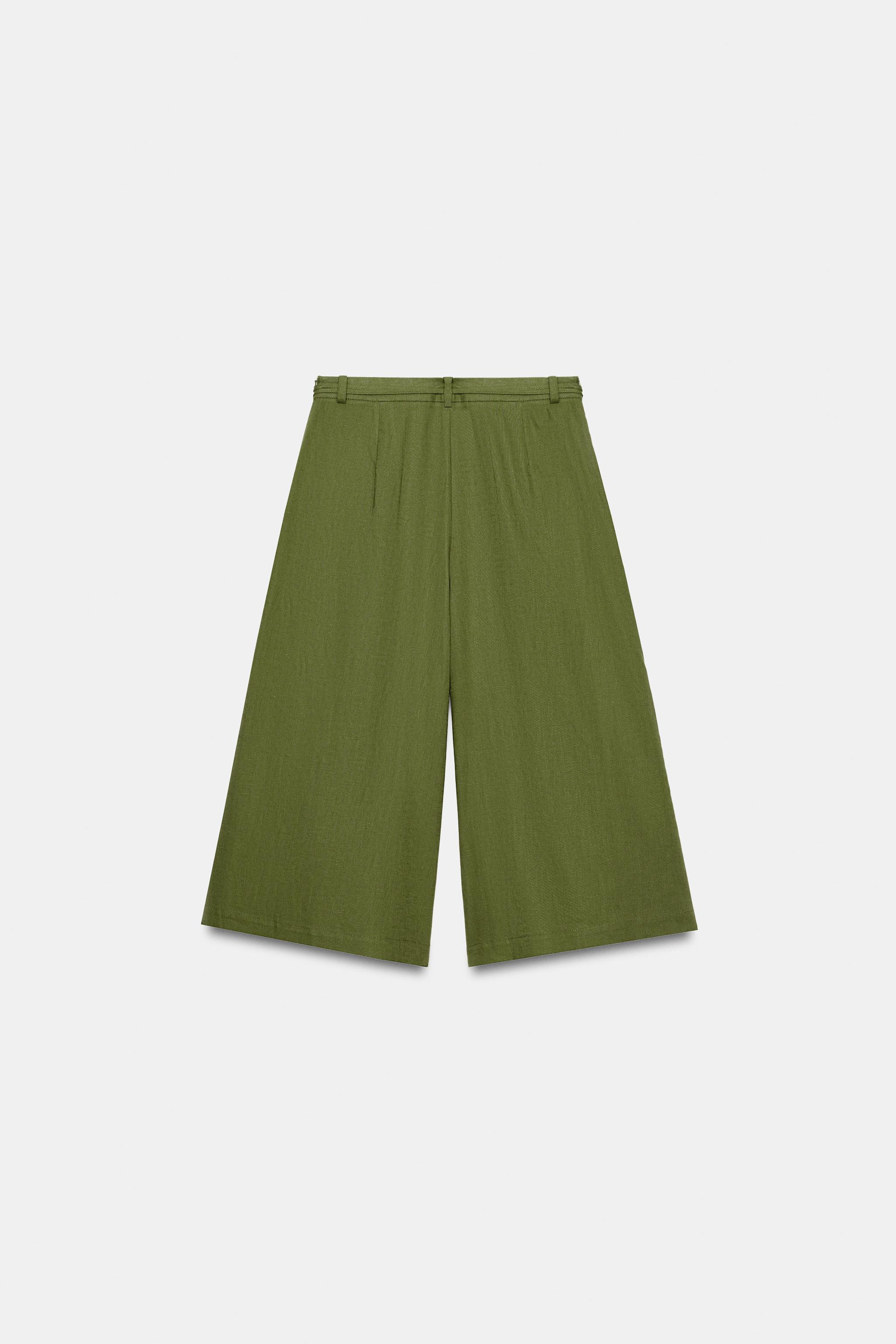 BEADED BELT LONG SHORTS