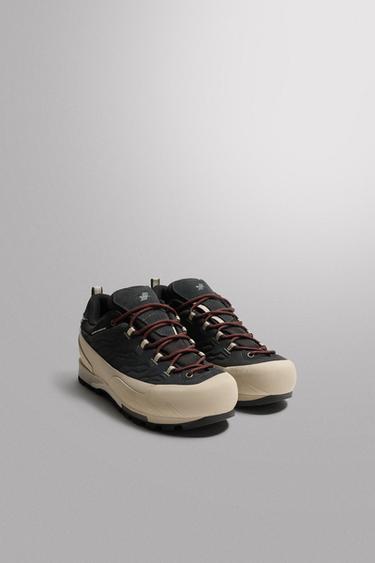 RECCO® WATERPROOF HIKING SHOES - Black by Zara