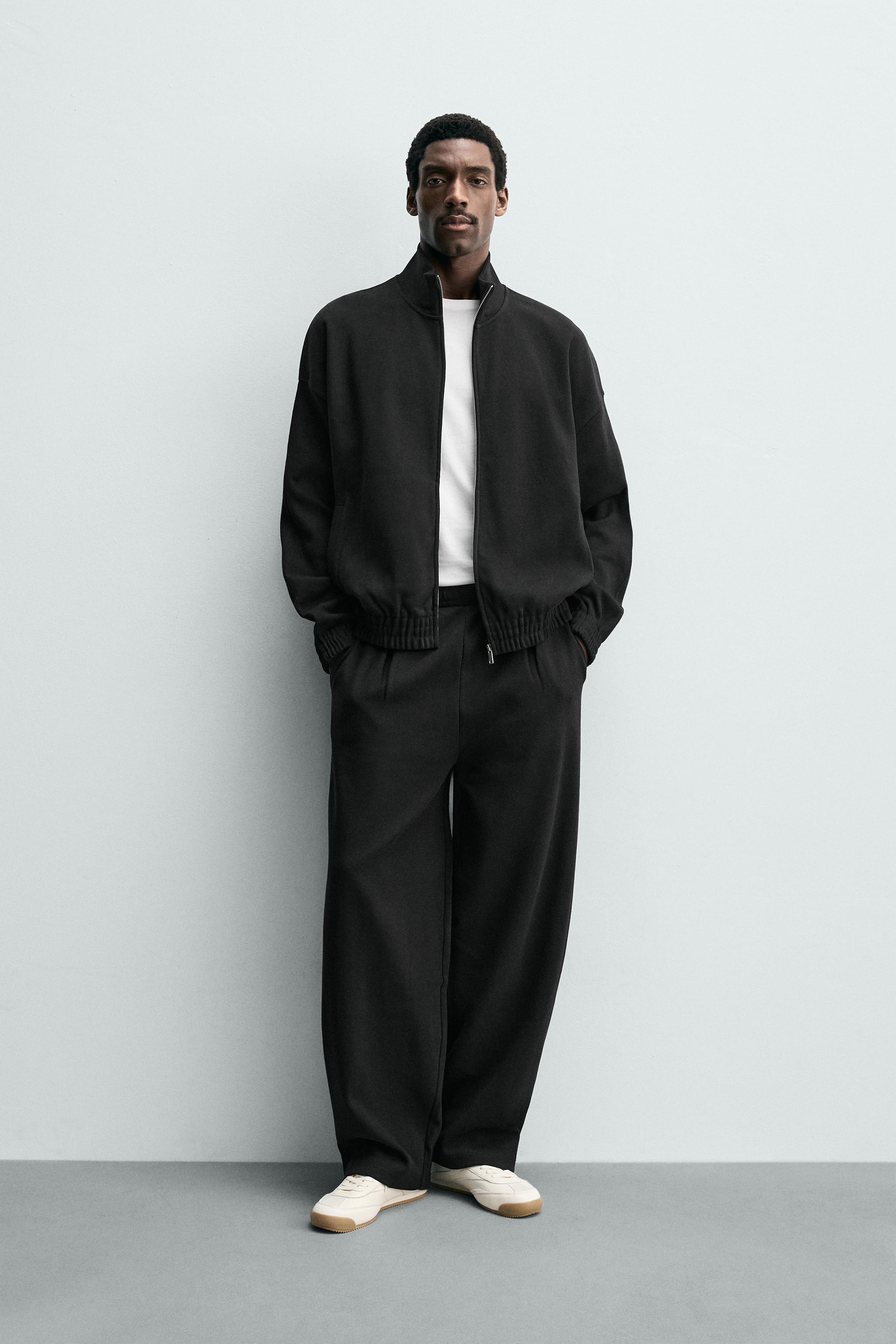 SWEAT INTERLOCK ZIPPÉ