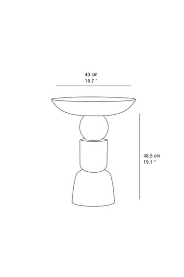 WOODEN SIDE TABLE - Black by Zara - Image 7