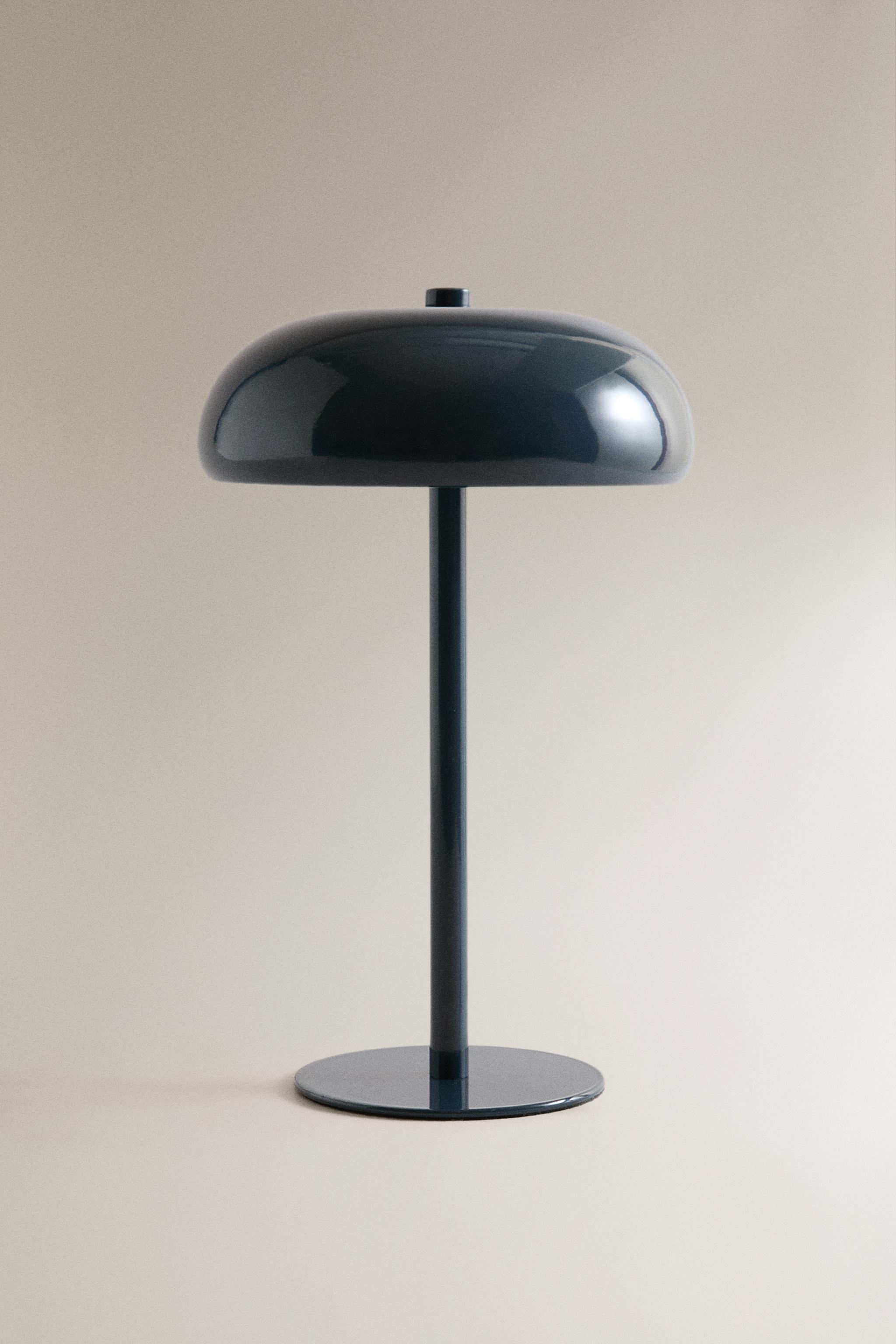 SMALL SOLID COLOR TABLE LAMP — Deep blue