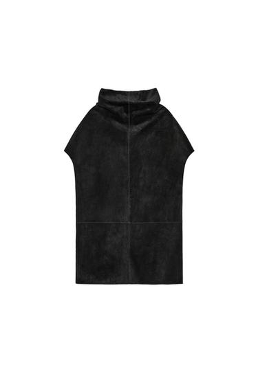 100% SUEDE LEATHER TOP