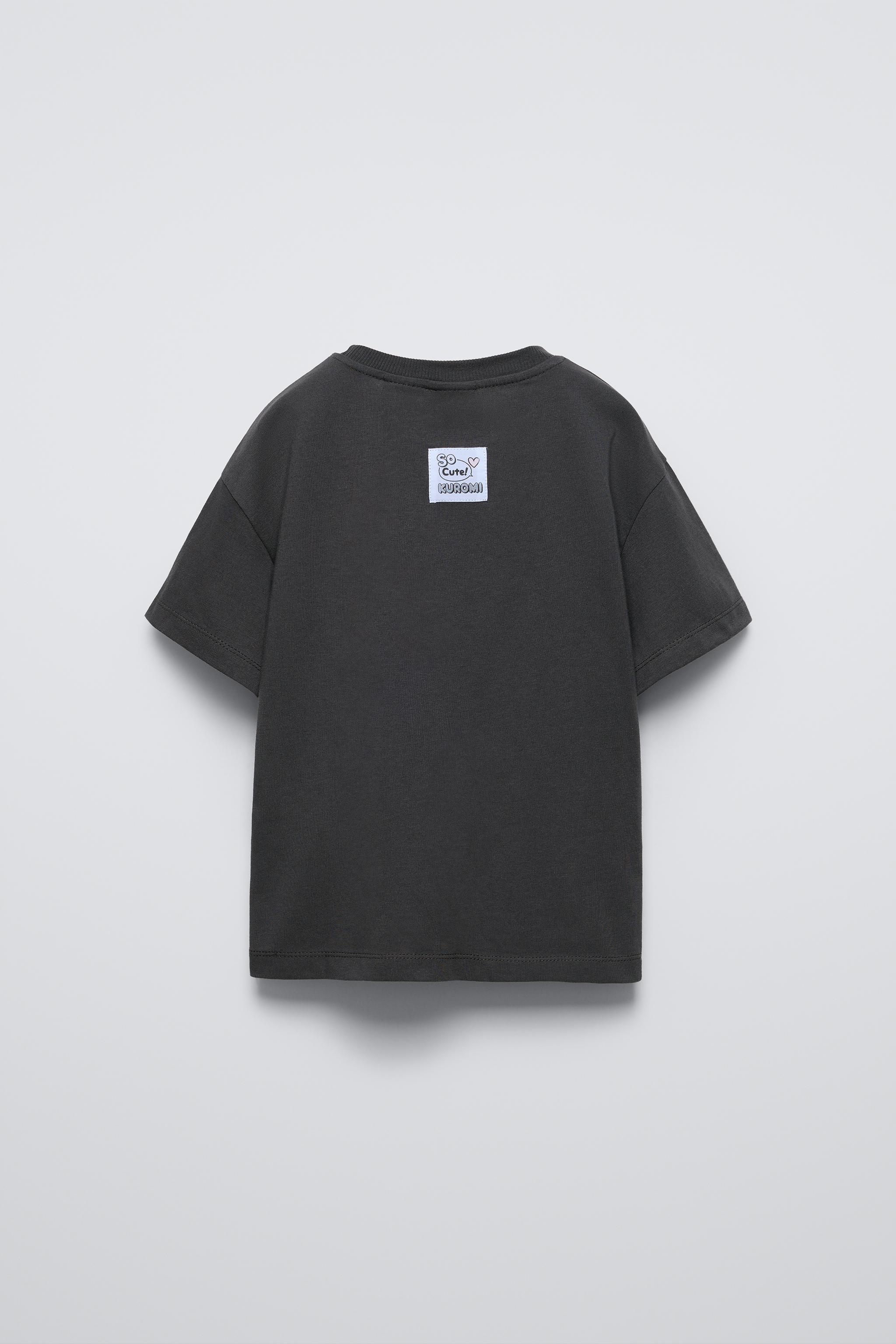 KUROMI © SANRIO T-SHIRT - Anthracite grey | ZARA United States
