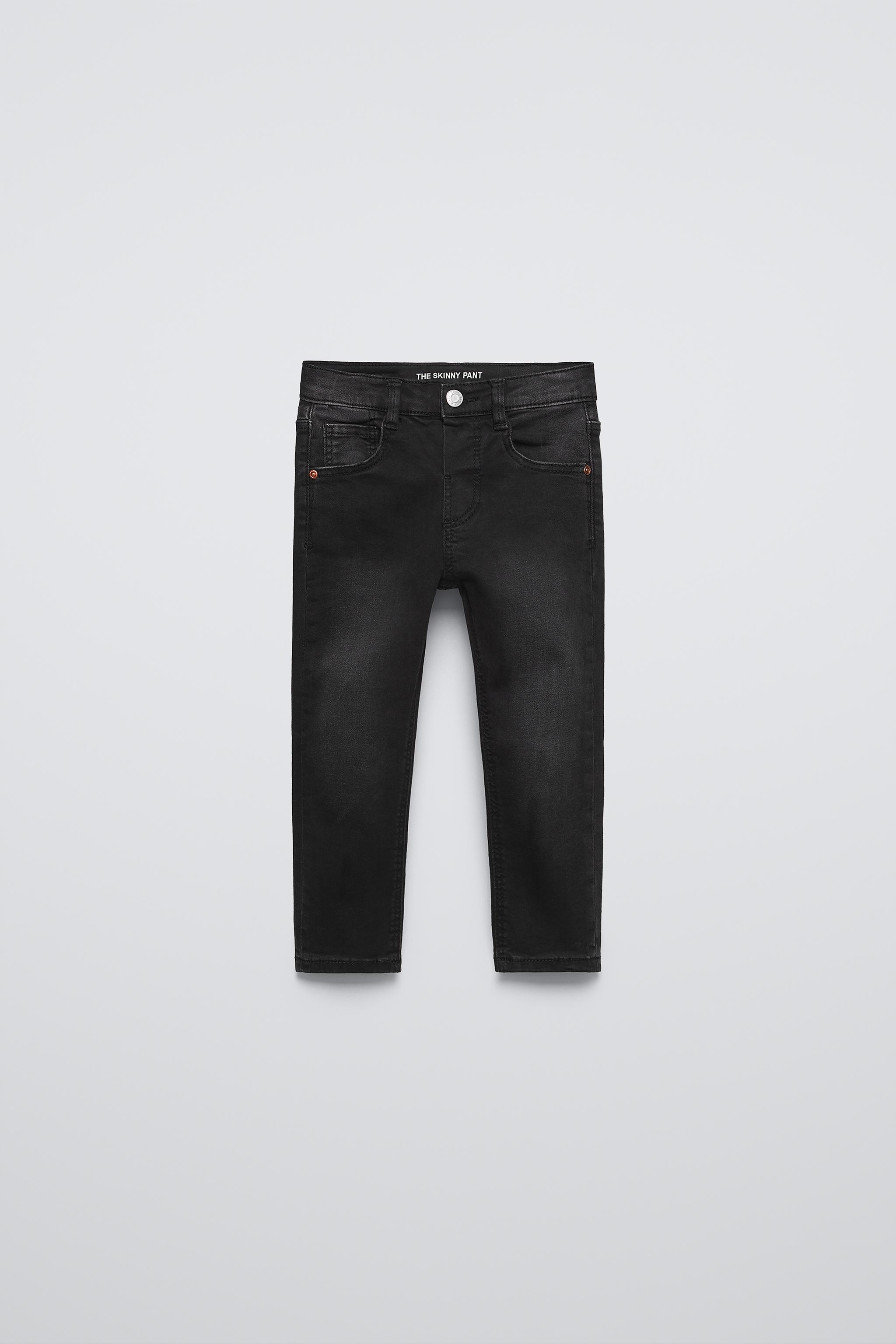 Vicente×Baby Kiy ハイライズデニム ベーシックスキニーデニムパンツ - ブラック | ZARA Japan / 日本