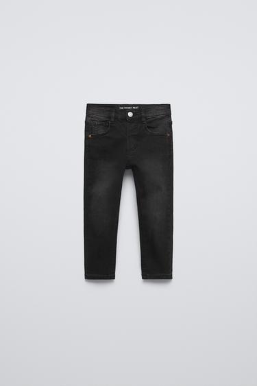 JEANS SKINNY BÁSICO - Negro de Zara