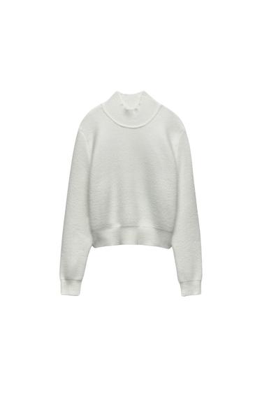 HIGH NECK KNIT SWEATER