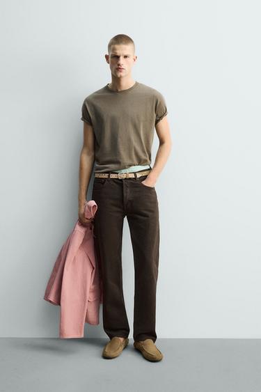 JEANS STRAIGHT FIT EDIZIO MUGATUA - Marroia, Zara-rena