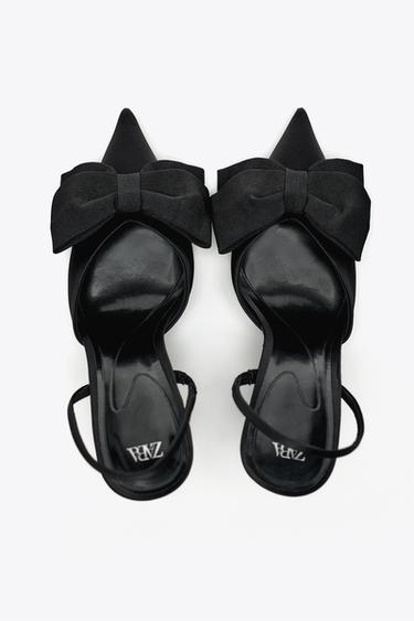 BOW HEEL SHOES - Black by Zara - Image 5