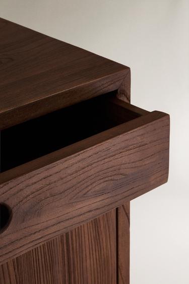 ELM WOOD STORAGE UNIT - Brown by Zara - Image 4