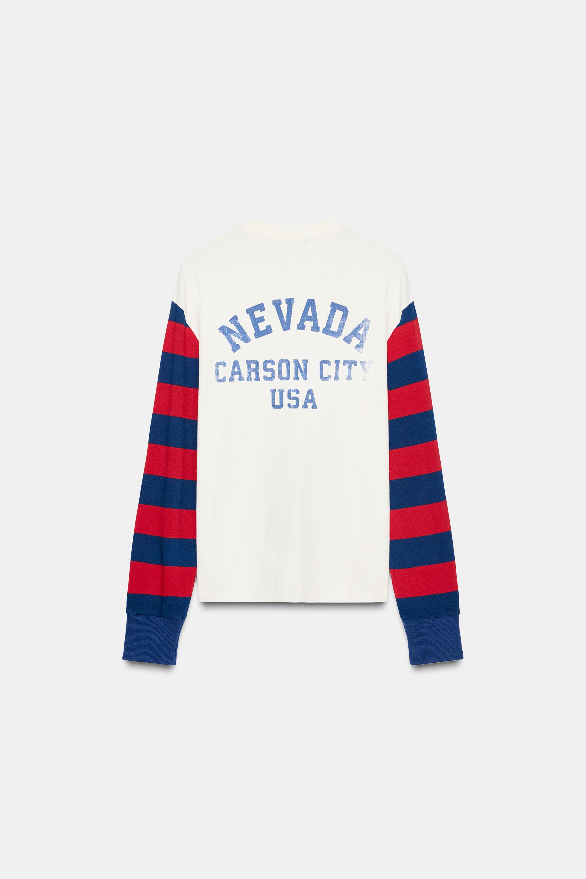 VARSITY STRIPED T-SHIRT