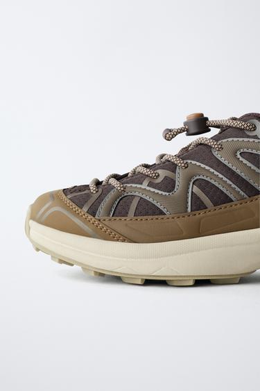 HIKING TRAINERS - Brown by Zara - Image 3