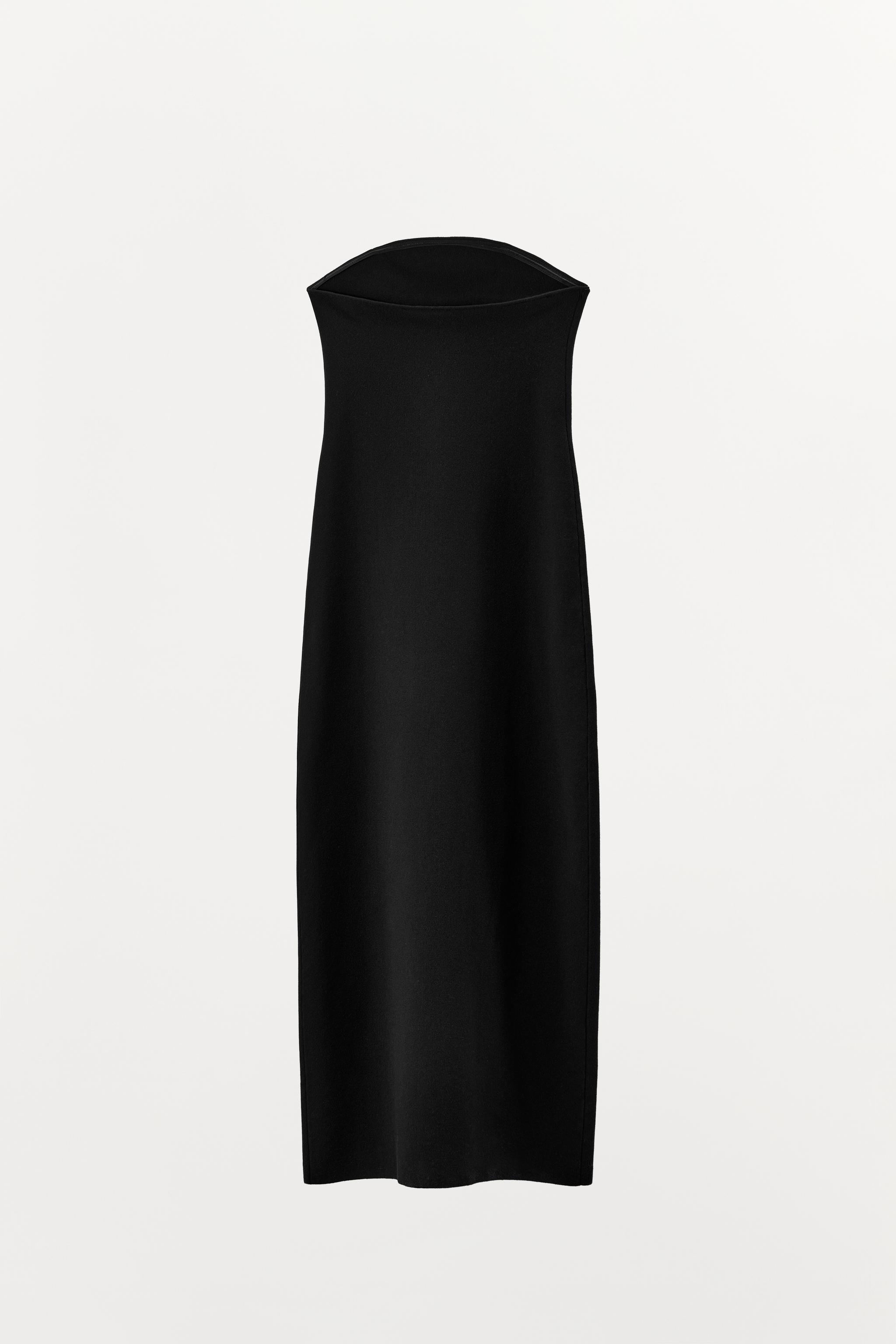 ROBE EN MAILLE BUSTIER
