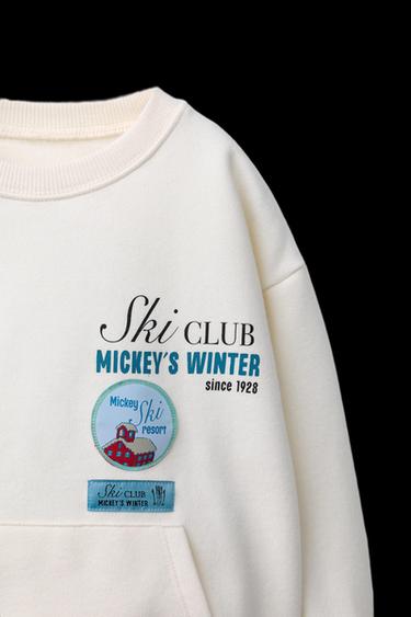 SUDADERA BOLSILLO MICKEY MOUSE © DISNEY  - Crudo de Zara