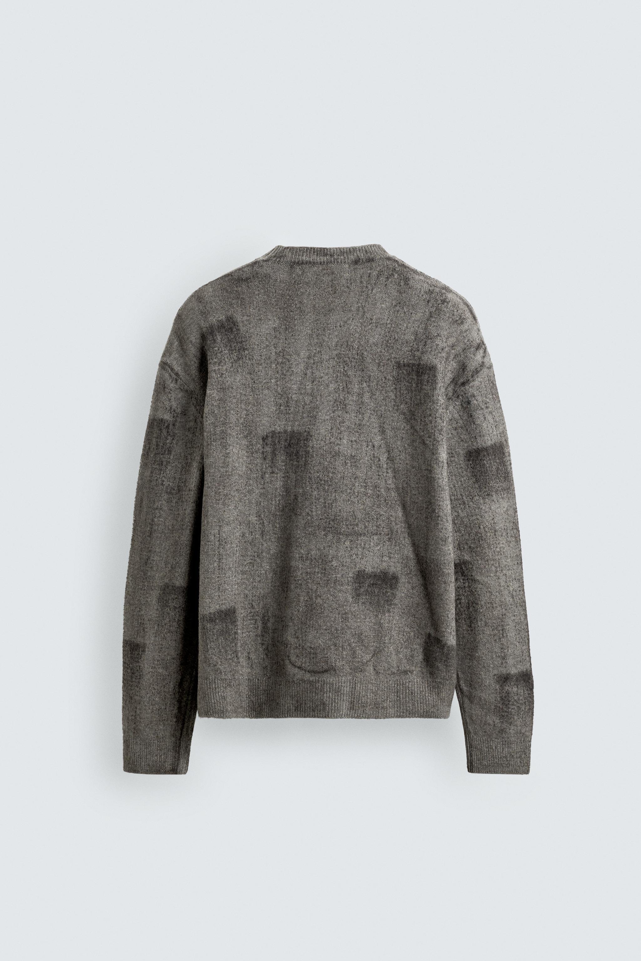 BRUSHED PRINT JUMPER