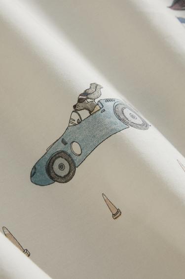 CHILDREN'S RACER DOG DUVET COVER - Multicoloured by Zara - Image 3