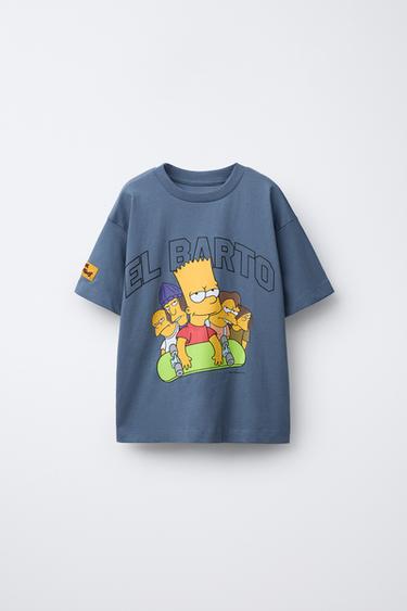 CAMISETA ESTAMPADA THE SIMPSONS ™ MATT GROENING - Azul de Zara - Imagen 0