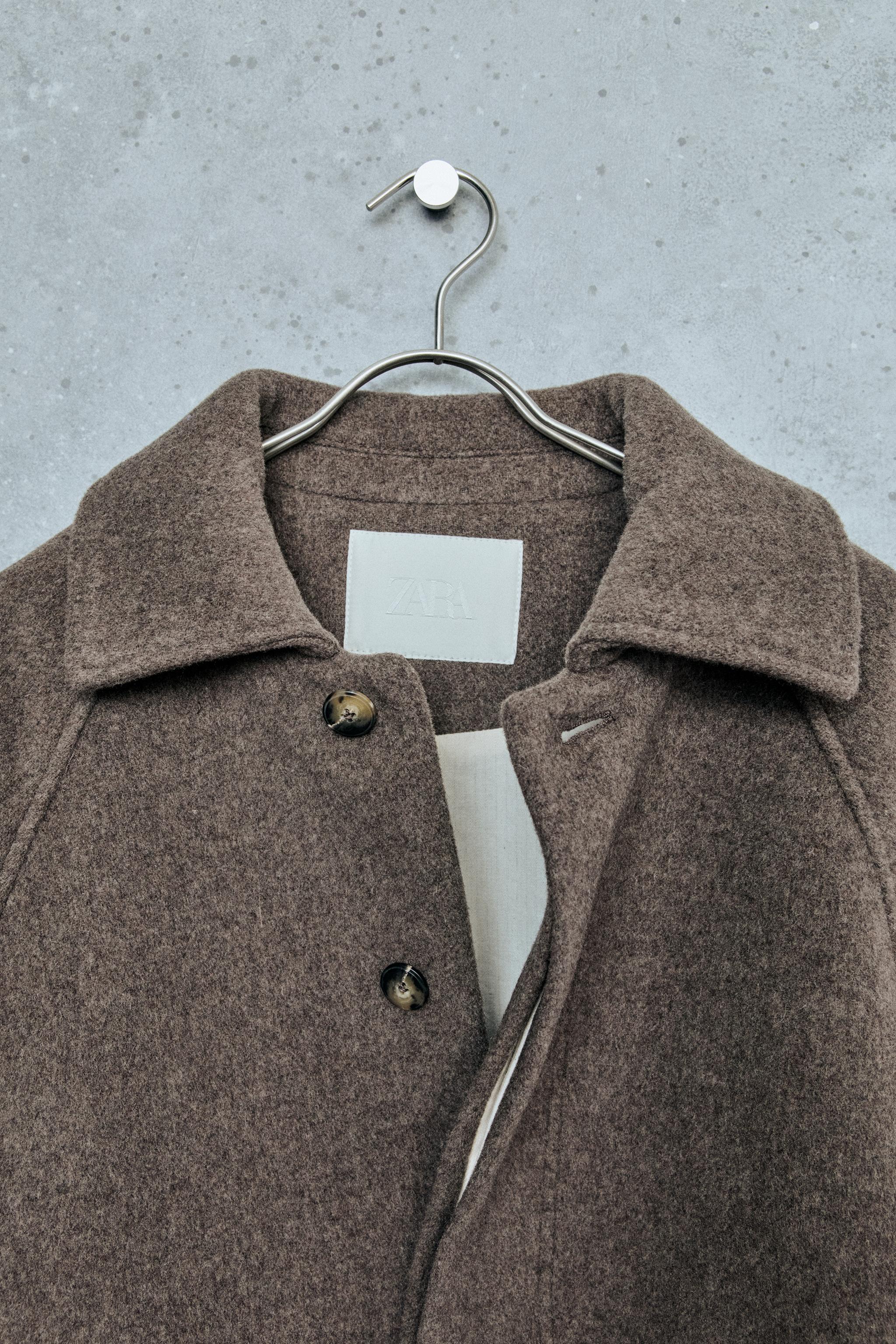 STORIESZ - MANTEAU LONG MANTECO AVEC LAINE