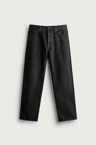 JEANS STRAIGHT FIT - Negro de Zara