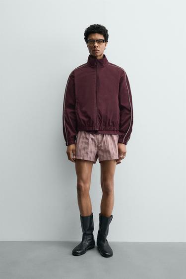 RETRO TECHNICAL JACKET SAMUEL DE SABOIA X ZARA - Burgundy by Zara - Image 0