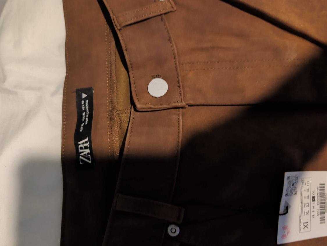 FAUX SUEDE PANTS - Image 4
