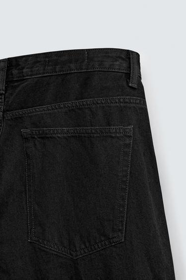 JEAN COUPE AMPLE - Noir de Zara - Image 9
