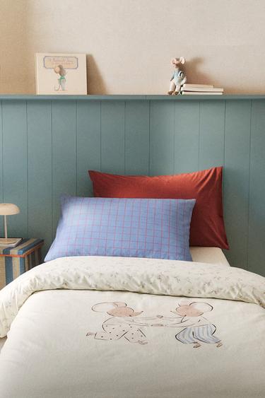KINDERDEKBEDOVERTREK MET MUIS - Multicolour van Zara