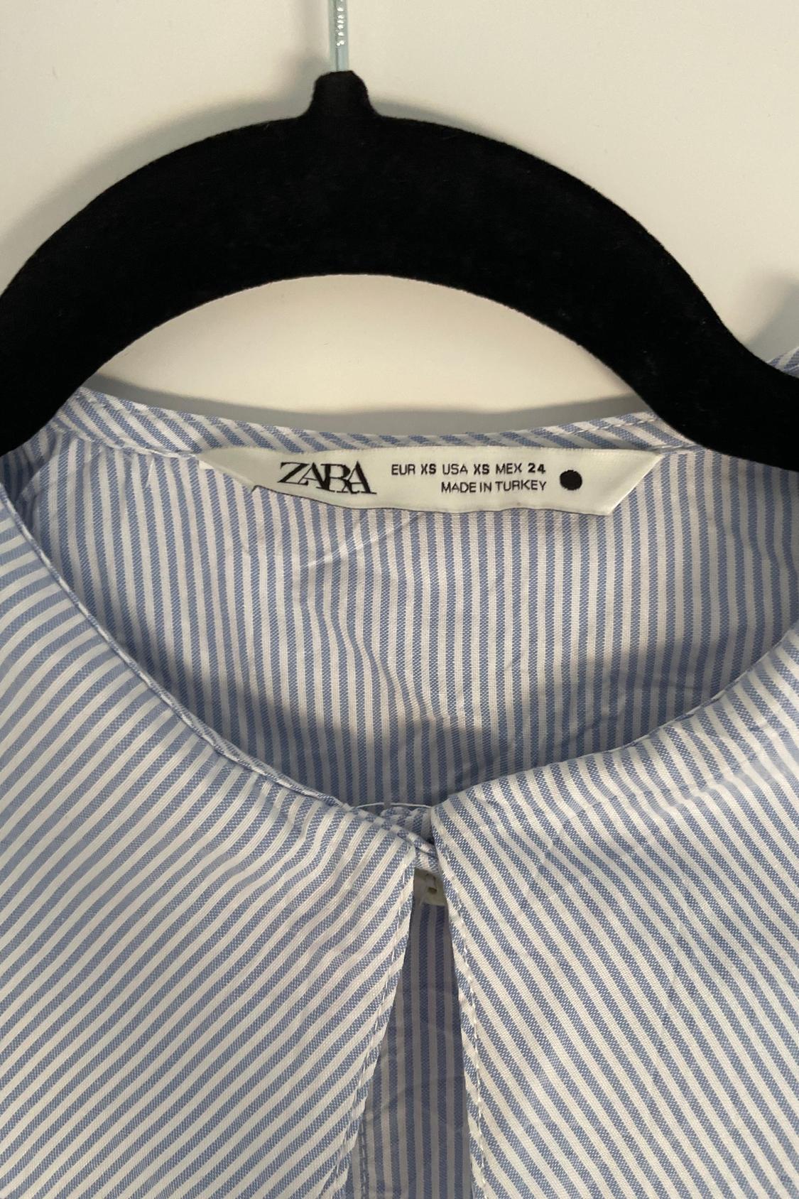STRIPED PETER PAN COLLAR SHIRT - Image 2