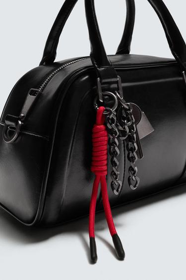 SAC À MAIN CHARMS - Noir de Zara - Image 5