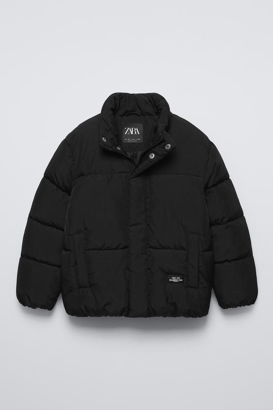 パフジャケット - ブラック | ZARA Japan / 日本 