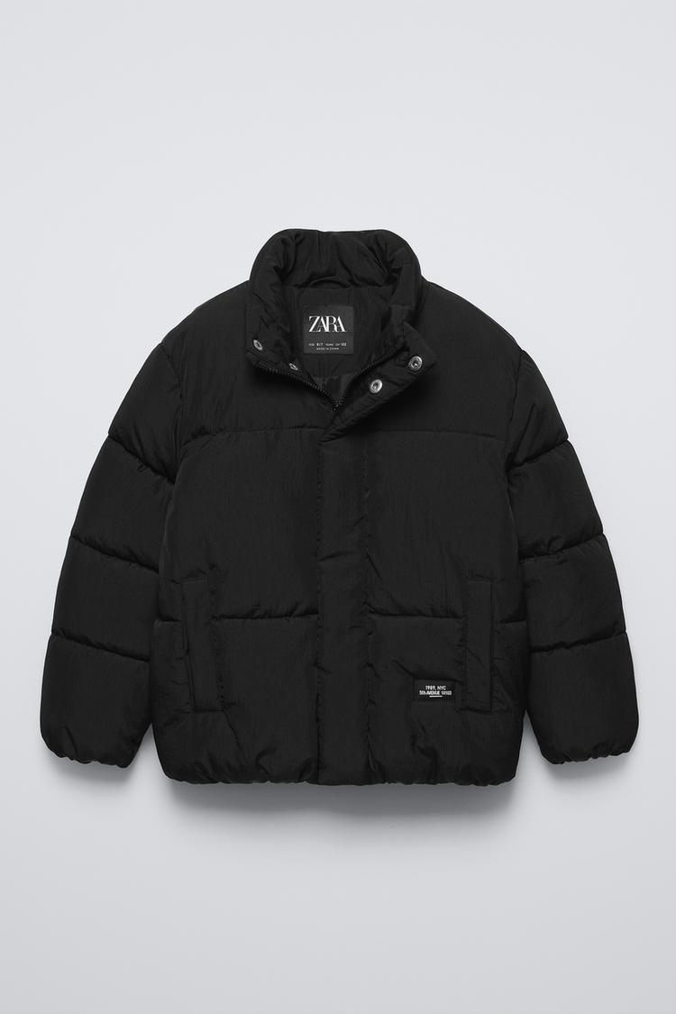 パフジャケット - ブラック | ZARA Japan / 日本