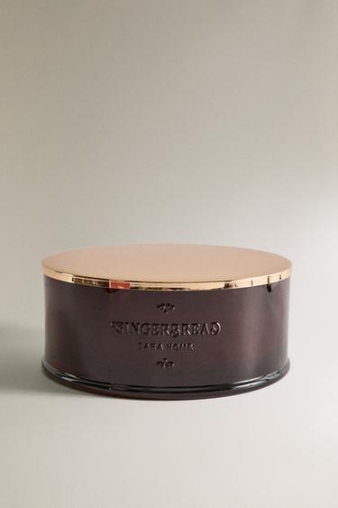 (900 G) GINGERBREAD SCENTED CANDLE - Red by Zara - Image 1