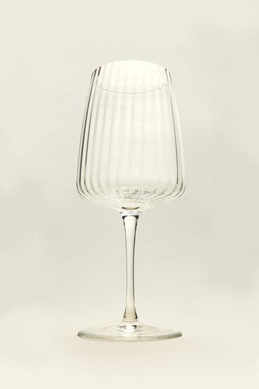 LARGE GLASS WITH LINES - 990 by Zara - Image 2