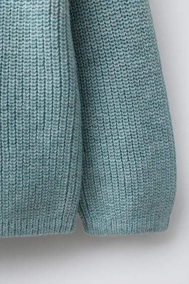 CARDIGAN - Green / Blue by Zara - Image 3