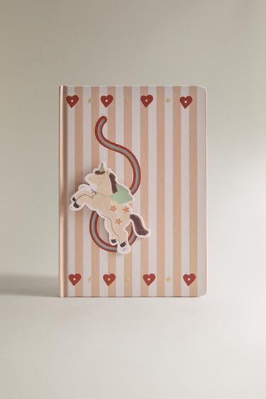 A5 KIDS' UNICORN NOTEBOOK - Pink by Zara - Image 0