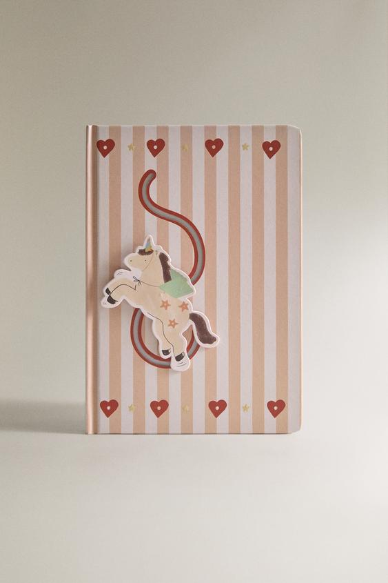 KINDER-NOTIZBUCH EINHORN A5 - Rosa von Zara - Bild 0