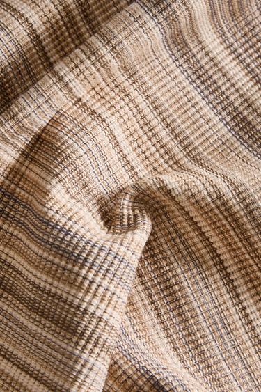 CHEMIN DE TABLE RAYURES - Gris / Marron clair de Zara - Image 3