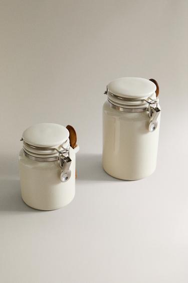 POT CÉRAMIQUE CUILLÈRE - Crème de Zara - Image 1