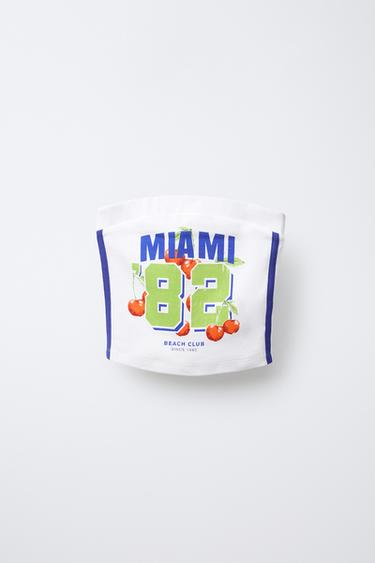 BANDEAU TOPA FRUTA TESTUAREKIN - Zuria, Zara-rena