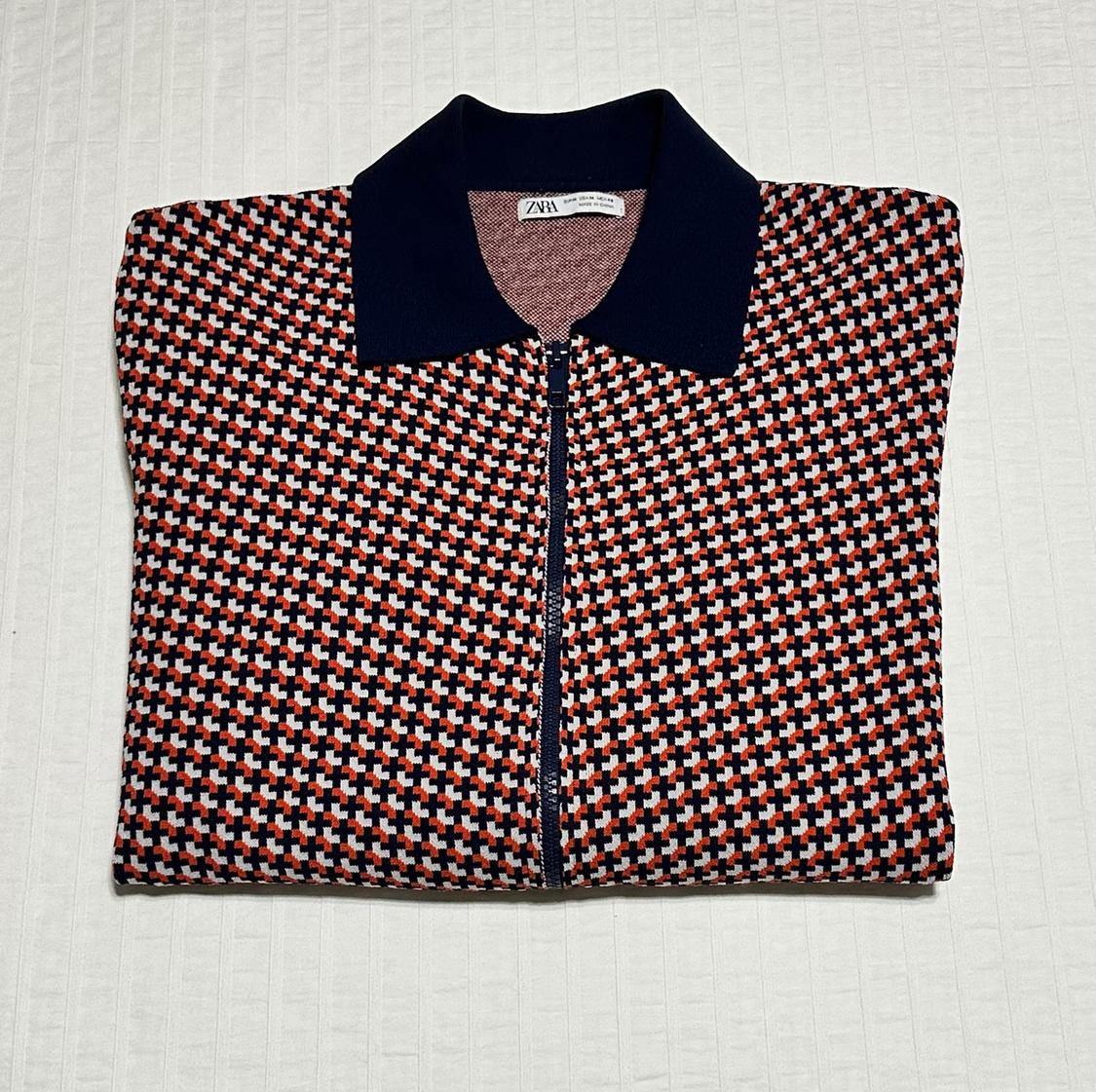 CÁRDIGAN JACQUARD GEOMÉTRICO - Image 3
