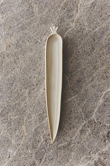 PLAT CÉRAMIQUE CAROTTE - Crème de Zara - Image 5