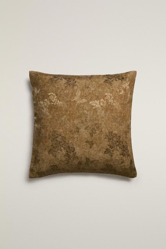 KISSENBEZUG JACQUARD GOLD | MARISA BERENSON - Goldfarben von Zara - Bild 0