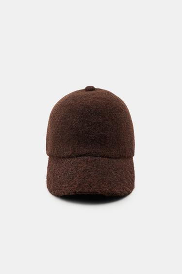 GORRA PUNTO LAZADA - Marrón de Zara