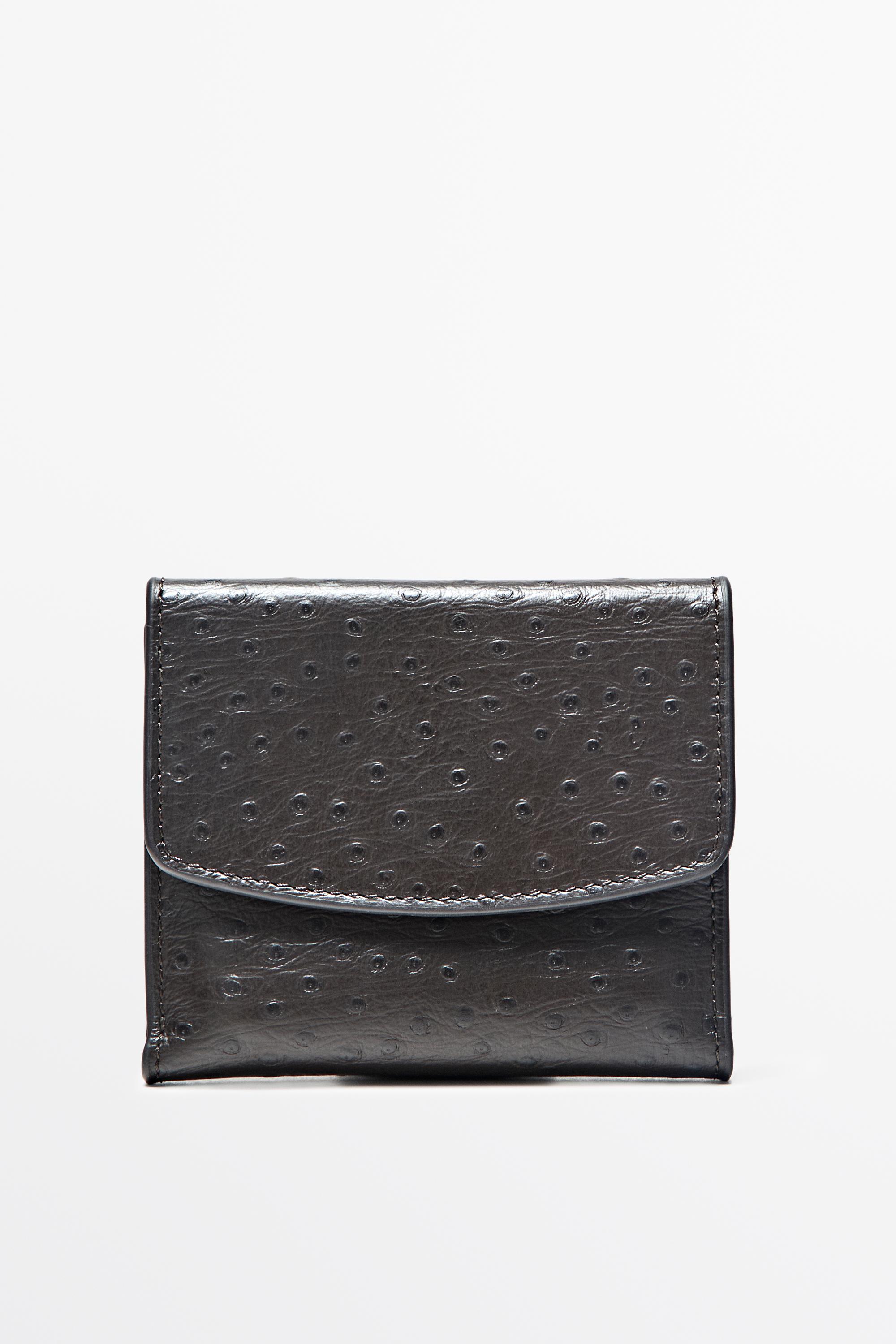 Textured nappa leather mini jewelry box