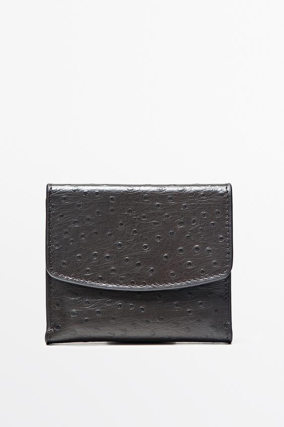 Joyero mini piel napa textura - Marrón de Zara - Imagen 0