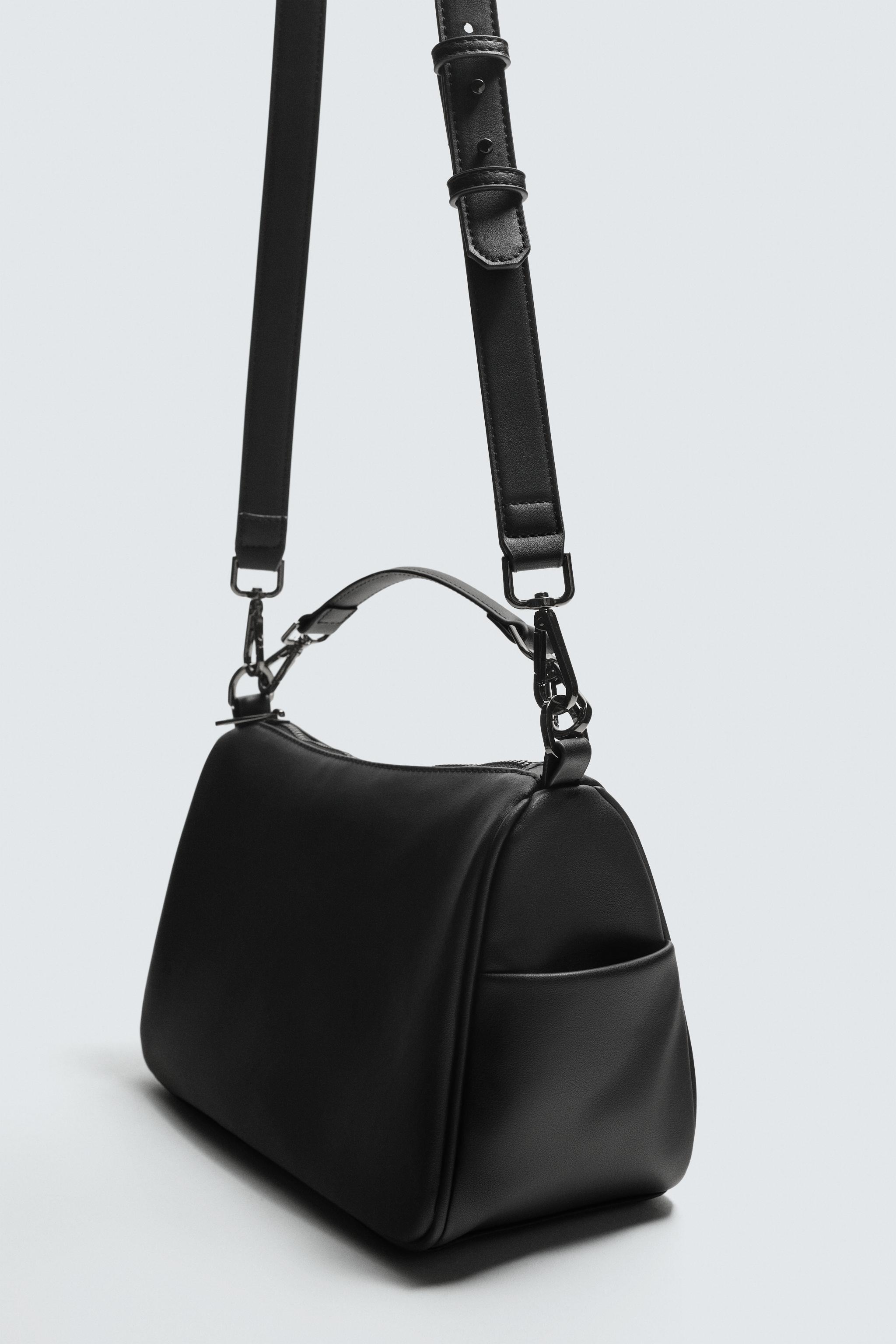 プレーン クロスボディバッグ - ブラック | ZARA Japan / 日本